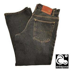 VTG Ambiguous Mens Genuine Denim Jeans 32x30 (29) Classic Blue 100% Cotton